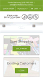 Mobile Screenshot of franksstationery.com.au